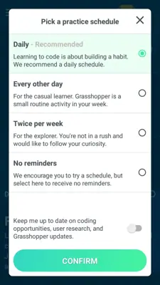 Grasshopper android App screenshot 12